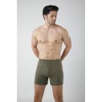 Gizem İç Giyim 6'lı Paket Erkek Boxer/paçalı - 362-Yeşil - XL