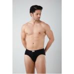 Gizem İç Giyim 6'Lı Paket Erkek Kom Slip Külot - 010 - Siyah