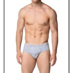 Gizem İç Giyim 6'lı Paket Erkek Slip Kom Külot - 2XL - 94-Gri