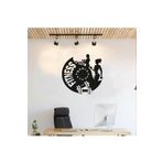 Gızem Shop Fitness Salonlarina Ozel Hediyelik Duvar Saati Lazer Kesim