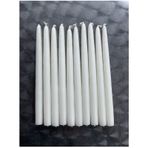 Gizemli Home 10'lu Set Beyaz Şamdan Mumu