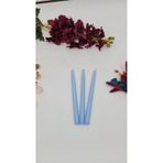 Gizemli Home 3 Lü Bebe Mavisi Şamdan Mum