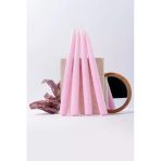 Gizemli Home Pembe 4'lü Set Şamdan Mumu