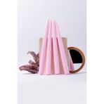 Gizemli Home Pembe 4'lü Set Şamdan Mumu