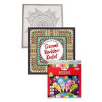 Gizemli Renkleri Kesfet Buyuklere Boyama Kitabi Fatih 24 Renk Kuru Boya 1 Adet Ema Boyama Kitabi Buyukler Icin Mandala Yaratici Boyama