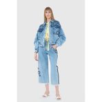 GİZİA İşleme Nakış Ve Dikiş Detaylı Oversize Ceket
