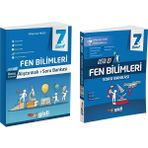 Gizli 2025 7. Sınıf Fen Bilimleri Alıştırmalı + Usta İşi Soru Bankası Seti 2 Kitap Güncel Müfredat