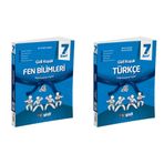 Gizli 2025 7. Sınıf Fen Bilimleri + Türkçe Gizli Kuşak Serisi Seti 2 Kitap