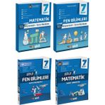 Gizli 2025 7. Sınıf Matematik + Fen Alıştırmalı + Usta İşi Soru Bankası Seti 4 Kitap Güncel Müfredat
