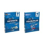 Gizli 2025 7. Sınıf Matematik + Fen Bilimleri Usta İşi Soru + Kavram Haritası Seti 2 Kitap