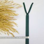 Gizli Elbise-Etek Fermuarı | Gizli Fermuar Uzunluk: 60 cm Petrol Yeşili
