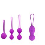 Gizli Kargo Medikal Silikon Kegel Topları (Pureloveadult Telefon App Kontrollü Titreşimli Kegel Egzersiz Topu Seti)