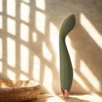 Gizli Şarj Edilebilir Güçlü Titreşimli Yeşil Whisper Vibratör