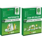 Gizli Yayınları 2026 6. Sınıf Matematik + Fen Bilimleri Alıştırmalı Soru Bankası Seti 2 Kitap Güncel Müfredat
