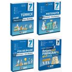 Gizli Yayınları 7. Sınıf Türkçe+Matematik+Fen Bilimleri+Paragraf Alıştırmalı Soru Bankası