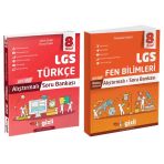 Gizli Yayınları - 8. Sınıf LGS Türkçe Soru Bankası - Fen Bilimleri Alıştırmalı Soru Bankası
