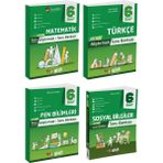 Gizli Yayınları Gizli 2026 6. Sınıf Matematik + Türkçe + Fen + Sosyal Alıştırmalı Soru Bankası Seti 4 Kitap Güncel Müfredat
