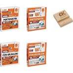 Gizli Yayınları Gizli Lgs 8. Sınıf Koordinat Matematik ve Fen Çıkmış SORULAR-15LI Deneme 4lü Set + Telefon Standı