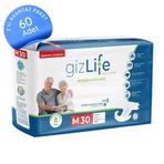 GizLife Belbantlı M 60 Adet Yetişkin Hasta Bezi