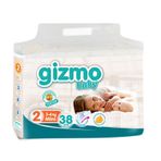 Gizmo Baby No:2 Mini 38 Adet Bebek Bezi