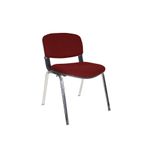 Gizmo Form Dosemeli Ofis Bekleme Misafir Koltugu Mk1100 Bordo