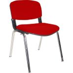 Gizmo Mk1100 Kırmızı Ofis Bekleme Misafir Sandalyesi Koltuğu