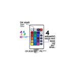 Gizmur Store 5 Metre Rgb LED Şerit Işık Seti – Uzaktan Kumandalı, Adaptör ve Kontrol Ünitesi Dahil, Renk Değiştiren Esnek Işık Bandı, Tv, Masa, Oda Dekorasyonu Için - 1 m - 00 Beyaz