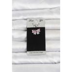 Gizmurstore 316L Cerrahi Çelik Pembe Fiyonk Model Göbek Piercing 5886 - MZUIRG5821-2112