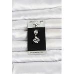 Gizmurstore 316L Cerrahi Çelik Zirkon Taşlı Sallantılı Yonca Model Göbek Piercing 5886 - MZUIRG6552-9598