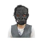 Gizmurstore Lateks Goril Maskesi Maymun Maskesi Et Maskesi Orangutan Siyah Saçlı 4 No - GMS2496-2163