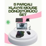 Gizmurstore Rekabetçi Mobil Oyun Aksesuarı | Klavye + Mouse + Hızlı Dönüştürücü