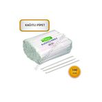 Gizpak Kağıtlı Pipet 200 Adet