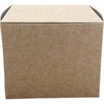 Gizpak Kraft Tekli Pasta Kutusu 12X12X10CM 100ADET