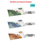 Gizzy Game Mandala Büyükler için Boyama Kitapları, Büyükler için Boyama Kitapları 3 Kitaplık Set