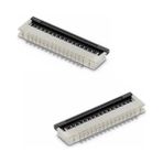 Gjob 0.5mm Fpc Soket 20 Pin Fpc Soket 1 Adet Klavye Soketi Dokunmatik Soketi
