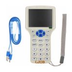 Gjob 10 Frekans Rfid Okuyucu Yazıcı Kopyalayıcı El Tip Kutu 2.8” Ekran Sesli Ikaz Nfc Şifreli Kopyalama