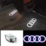 Gjob Audi A3 2015 Kapı Altı LED Logo Tek Kapı 1 Adet