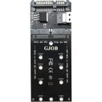 Gjob M2 SSD Adaptörü M.2 Sata Ngff SSD - Sata + M2 Nvme SSD - Dönüştürücü 24 Saatde Kargo
