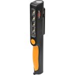 GK Creative LED Lamba/kullanışlı LED Pil Clipleuchte (Çalışma Lambası Akkubetrieben, Dahil Dönebilen Clip Mıknatıslı) Renk: Siyah/sarı, 1 Adet, 1175890