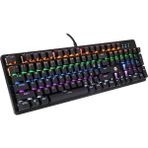 GK100F Mekanik Gaming Klavye Kablolu RGB Işıklı Ev - Ofis Kullanımı İçin Şık Tasarım