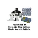 GK26-1A Çuval Ağzı Dikiş Makinası + 30 Adet İğne + 20 Bobin İp