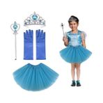 GK7 Store Elsa Kostüm Seti Çocuk Boy