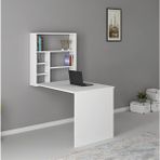 GKE Açılır Kapanır Çalışma Masası - 90 x 60 - Beyaz