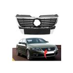 gkl Vw Passat B6 Ön Panjur Geniş Plakalık Sensörsüz 3c0853651ah