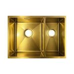 GL General Gl General Redux 58x44 Gold Sağ 1,5 Gözlü Paslanmaz Çelik Mutfak Eviyesi Altın
