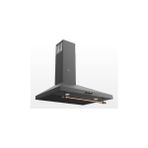 GL General Gld 039RS Siyah Davlumbaz Duvar Tipi 90 cm Yıkanabilir Filtre ile Modern Tasarım