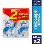 Glade 2'li Temiz Çarşaf Ferahlığı Otomatik Yedek Sprey