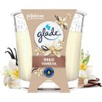 Glade Mum Vanilya Kokulu Mum, Tek Fitilli, 112 G, Esansiyel Yağ Içeren Koku, Pamuk Fitil - 1 Adet