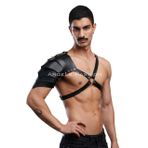Gladyatör Harness, Tek Omuz Deri Harness, Cosplay Kostüm, Savaşçı Kostüm - Brfm154