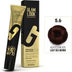 Glam Look 5.6 Açık Kestane Kızıl 100 ml Saç Boyası